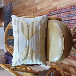 Devi Boho   Aztec Woven Accent  Rectagular  Pillow